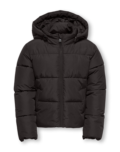 Kids Only - KOGJuta Life Short Puffer Jakke - Chocolate Torte
